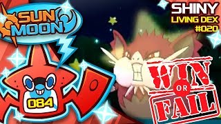 WIN OR FAIL... SHINY ALOLAN RATICATE Quest For Shiny Living Dex #020 | Sun Moon Shiny #84
