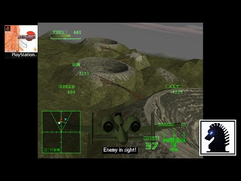 PSX Ace Combat 2 6 Bear Tracks Fairchild Republic A 10 Thunderbolt II