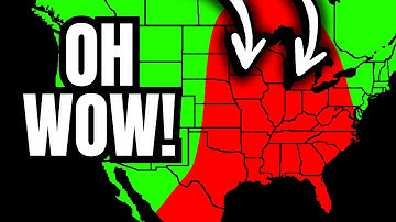 Er ontstaat snel een chaotisch weerpatroon...