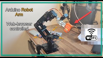 Arduino Robot Arm with WiFi (ESP8266): 💡