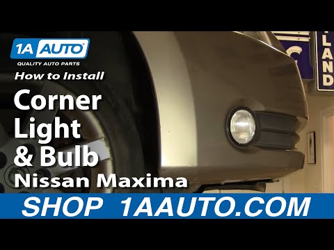 How to Replace Corner Light 04-06 Nissan Maxima
