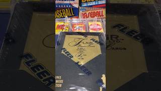 Factory Freeh 1993 Fleer Flair Baseball Cards Pack Opening #junkwax #baseballmemorabilia