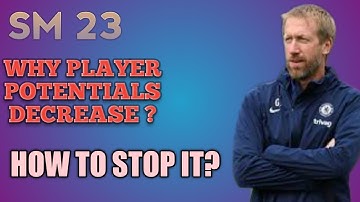 Why your players potential reduce? Soccer manager 2023.