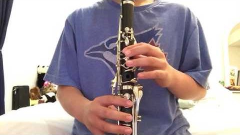 Trepak from the Nutcracker on clarinet