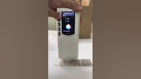 COLORIMETER Video 2