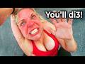 Bratty Karen Attacks Her Little Brother Then Tries To Fight Cops