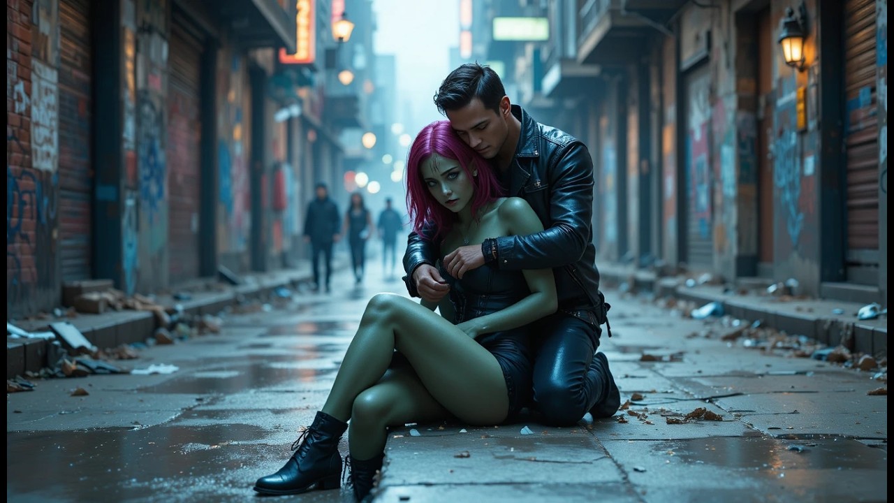 Hungriges Alien-Mädchen bietet alles für Nahrung – doch ein Mensch entscheidet anders | HFY Sci-Fi