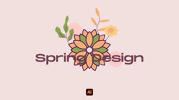 How to create flower using rotate tool - Adobe Illustrator Tutorial