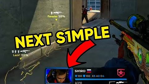 He is next s1mple! sh1ro goes big with AWP