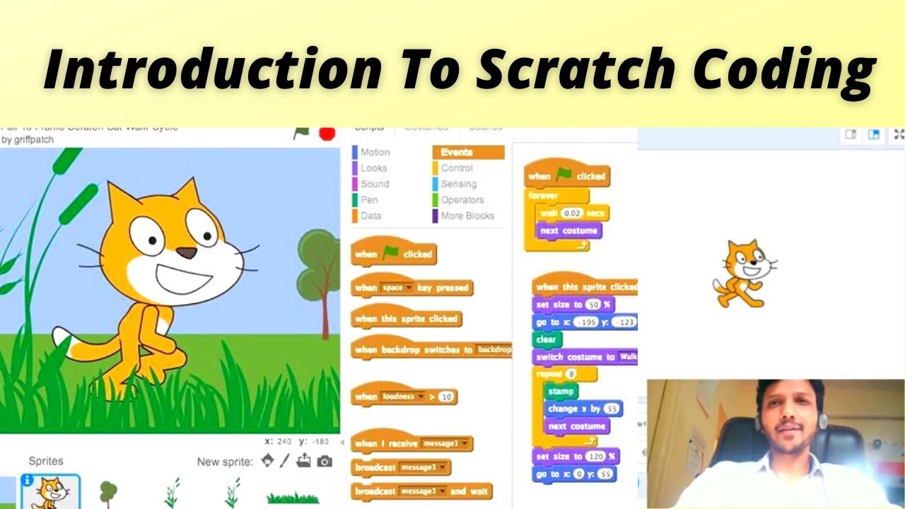Short Introduction to Scratch Coding | Further details given the ...