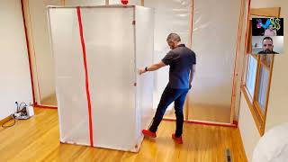 SETUP OF 6 MIL POLY SHEETING THE CORRECT WAY 1