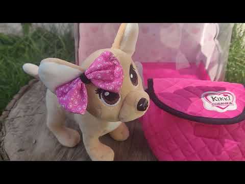 Музична інтерактивна собачка Chi-Chi Love M5594UA 22 см на українській мові в сумці, видео 1