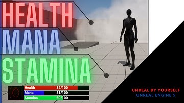 Unreal Engine 5 - How to create a Health, Mana and Stamina bars