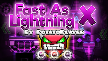 Geometry Dash [2.0] (Demon) - Fast As Lightning X by PotatoPlayer | GuitarHeroStyles