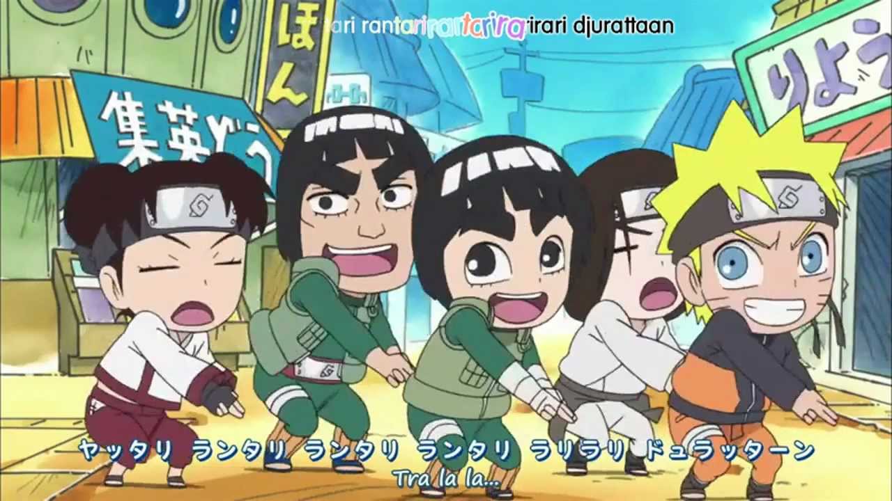 Naruto SD: Rock Lee Official Opening 2 Okamoto's - Lovesong - YouTube