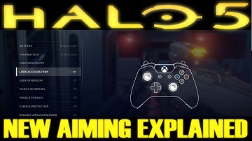 Halo 5 - Aim Acceleration and Deadzones EXPLAINED Cartographer