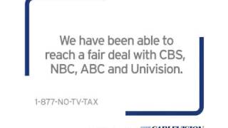 Fox Pulls Channels From Cablevision. On screen message