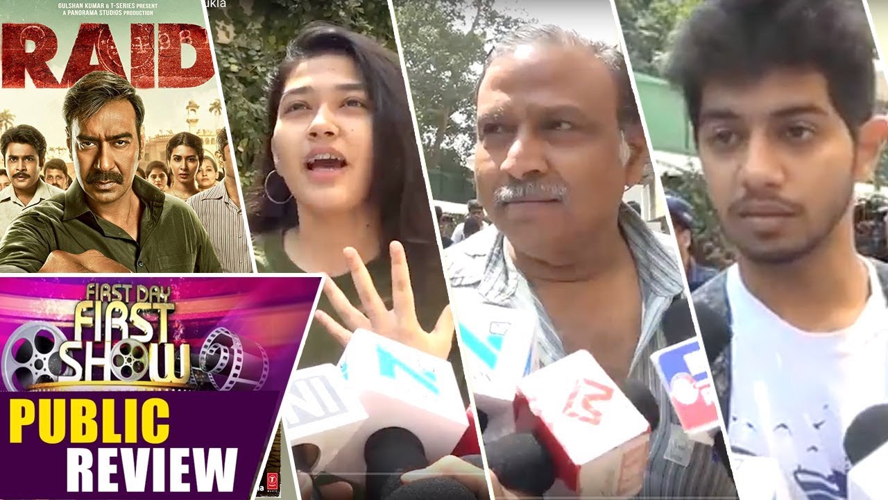 Raid Public Review| Ajay Devgn| Ileana D'Cruz | Sourabh Shukla