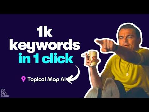 1,000 keywords in 1 click (in 1 minute)