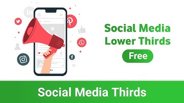 Download Awesome Kinemaster Social Media Lower Thirds - Free