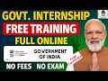 🚨 Urgent: Free Government Internship Announced ➤NHRC Online Internship 2025 | Stipend & Certificate