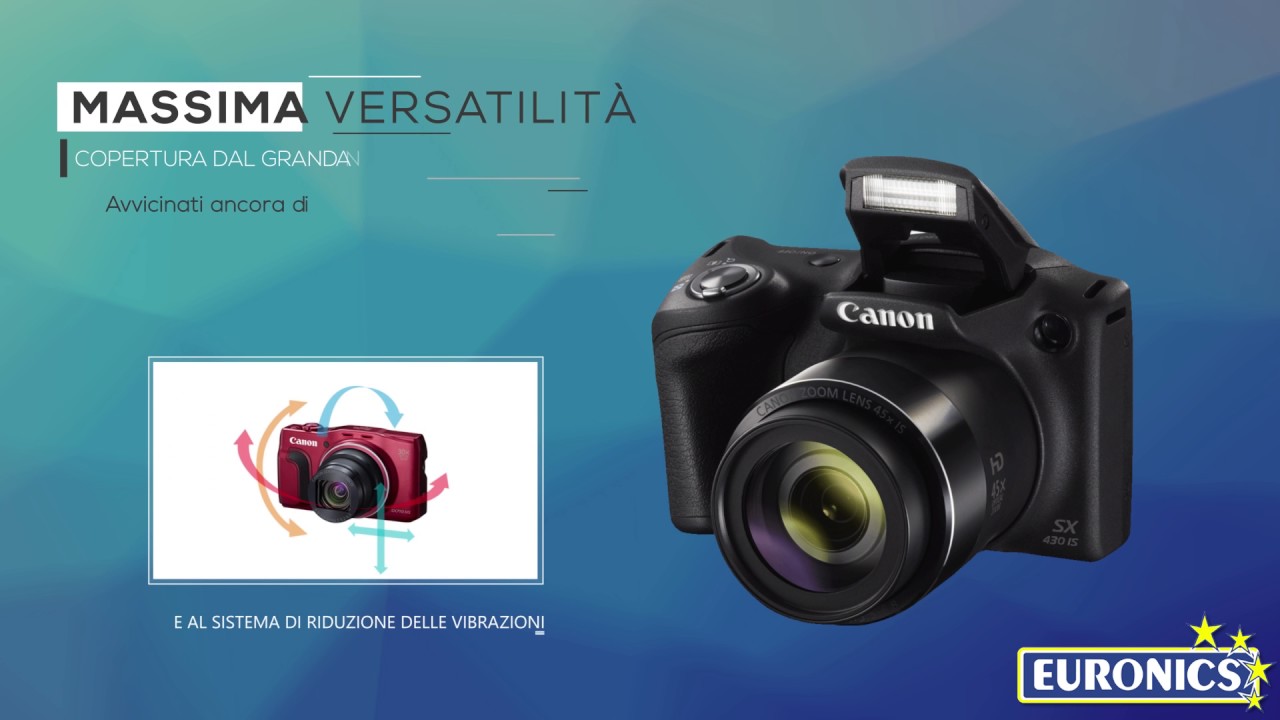 Canon | Fotocamera digitale compatta | PowerShot SX430 IS