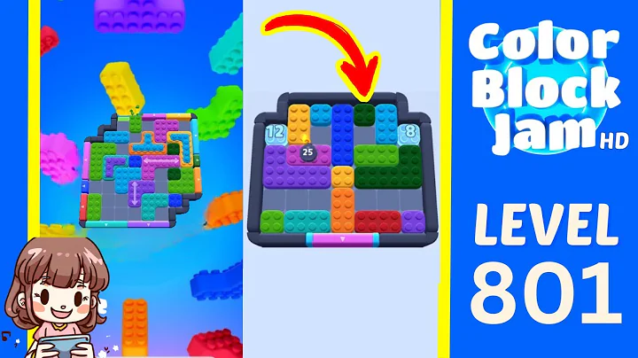 Color Block Jam Level 407 (801) Solution Walkthrough