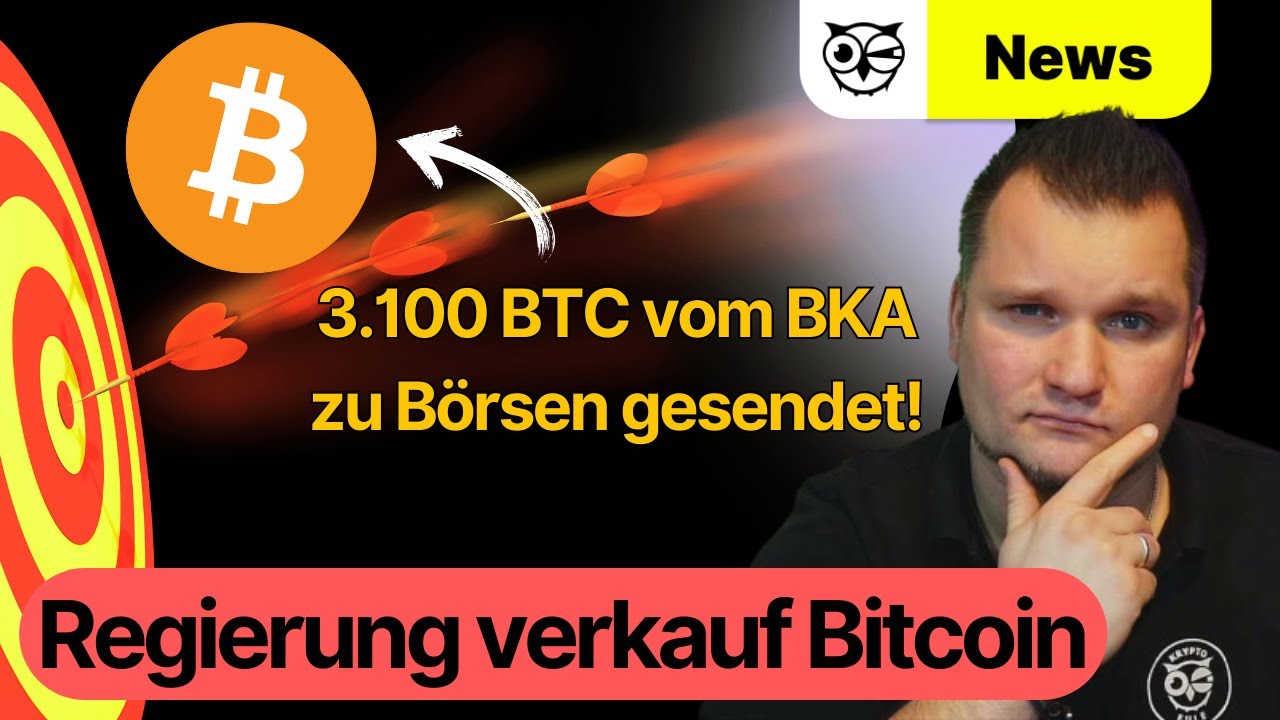 Deutsche Regierung verkauft Bitcoin! EM Gewinnspiel! LayerZero Airdrop  Abverkauf! Krypto Sommerloch! - YouTube