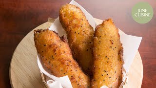 Crunchy Vietnamese Banana Fritters/Fried Banana Recipe