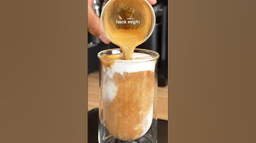 Iced latte hack