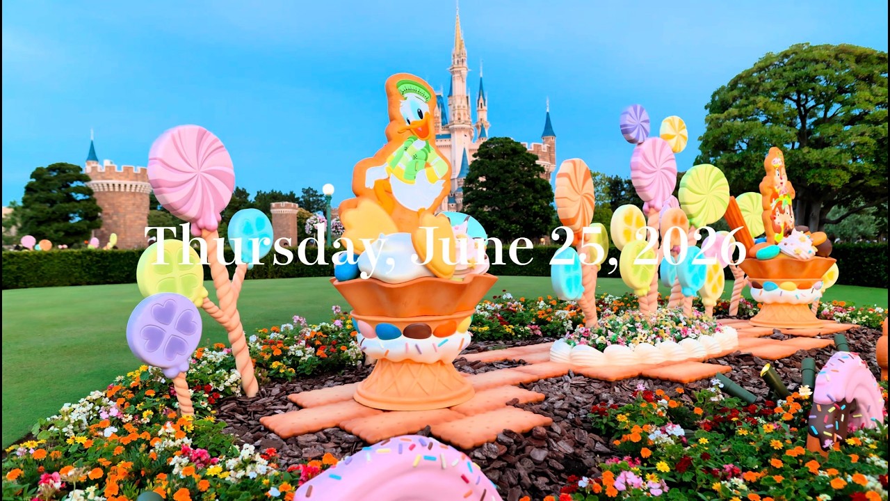 東京ディズニーリゾート 最高の6月25日を迎える為の動画 東京