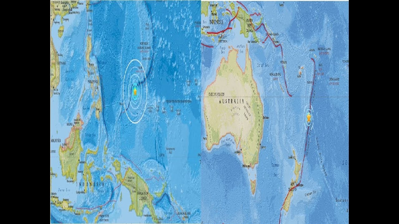 Se registran sismos en la Micronesia y Nueva Zelanda