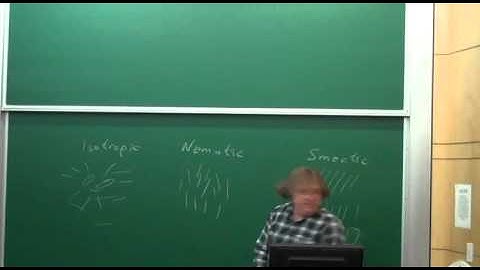 Randall Kamien on "Smectic topology, topography, and tomography"