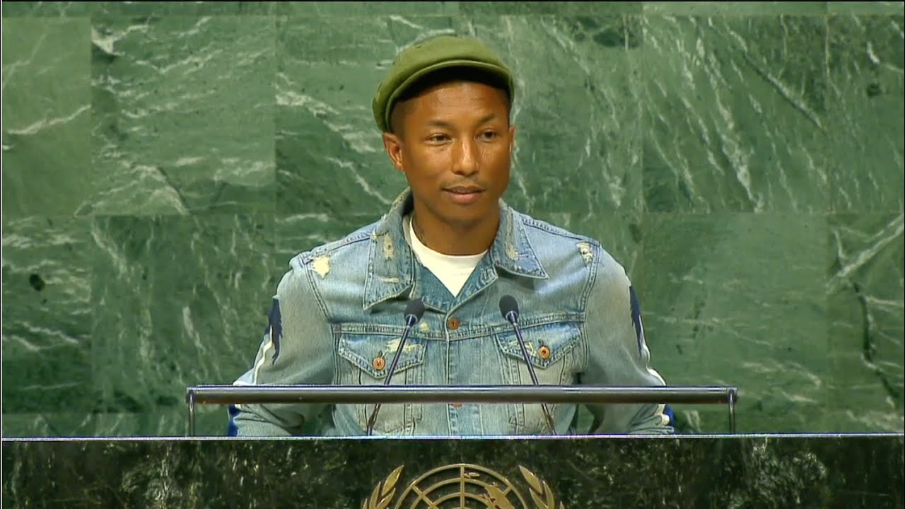 Pharrell Williams - International Day of Happiness - YouTube