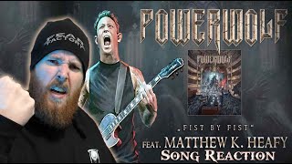 POWERWOLF ft. Matt Heafy  – Fist By Fist (Sacralize Or Strike) Song Reaction!