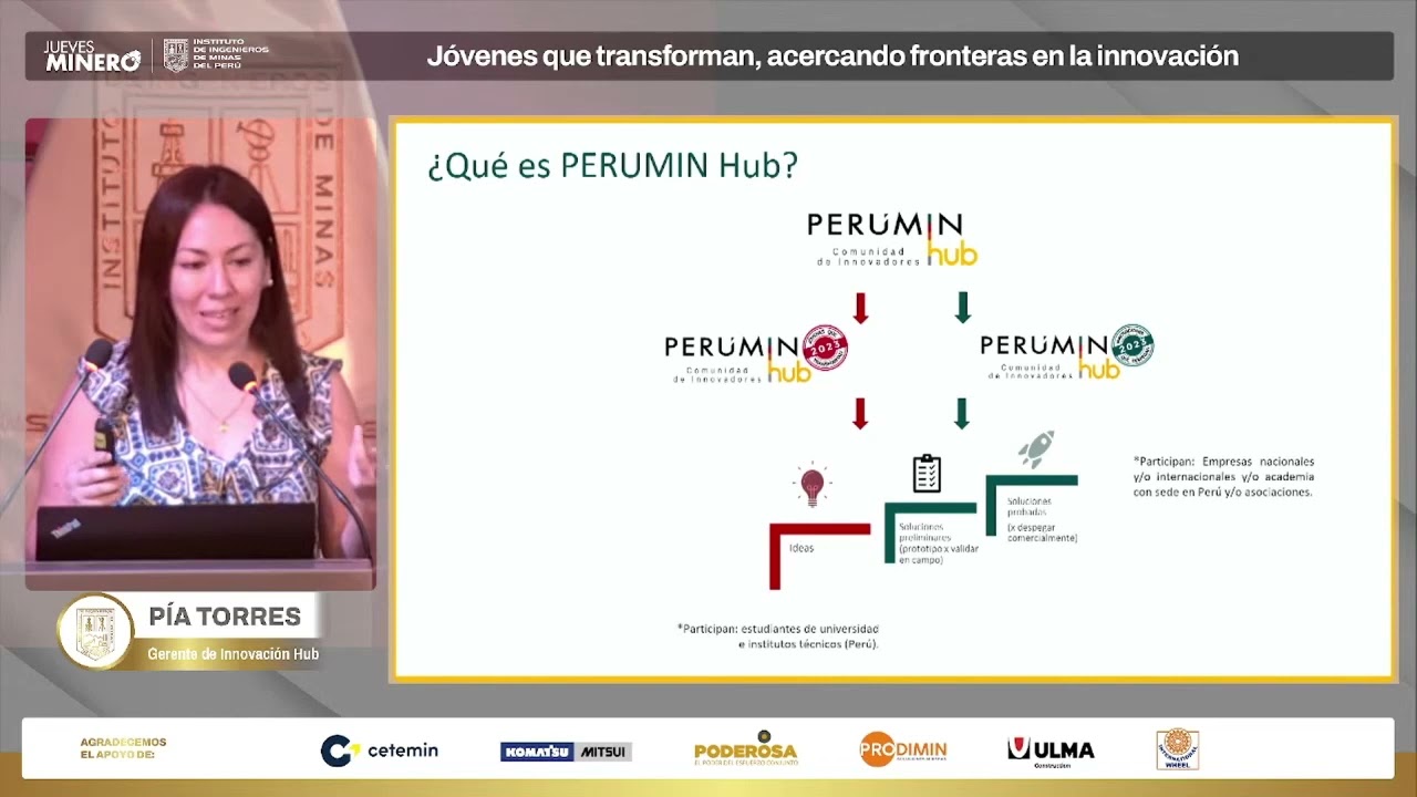 "JÓVENES QUE TRANSFORMAN" DE PERUMIN HUB ES UNA CANTERA DE INNOVACIONES