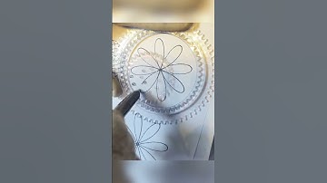 Spirograph Art draw ASMR Satisfying #asmr #spirograph #shortvideo