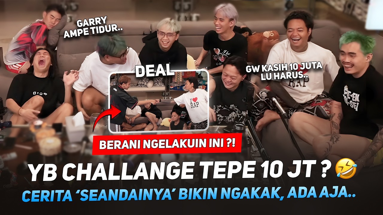 REZA ARAP CHALLANGE TEPE 10 JUTAAA ? 🤣 BUAT NGELAKUIN INI ? CERITA 'SEANDAINYA' JADI.. #MARAPTHON3