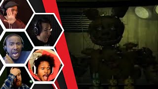 Lets Player's Reaction To Springtrap Watching Them - Five Nights At Freddy's 3