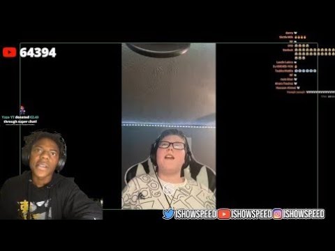White Kid Raps For iShowSpeed 😂