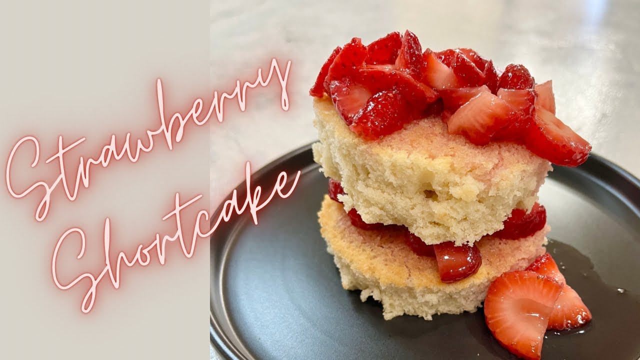 Easy Dessert Recipe Easy Strawberry Shortcake Recipe YouTube