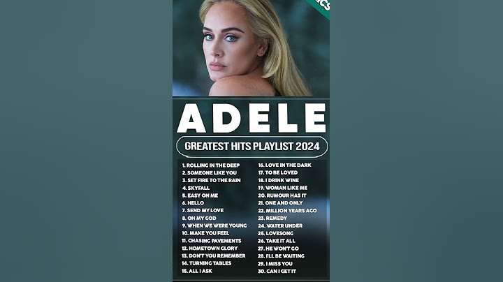 Adele Best Songs Playlist 2024 ~ The Best Of Adele ~ Adele Greatest Hits Full Album 2024
