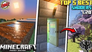 Top 5 Best Shaders For Minecraft Pe 1.20 Mcpe 1.20 Shaders