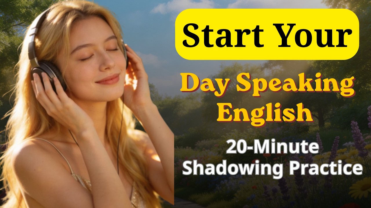 👉 Start Your Day Speaking English | 20-Minute Shadowing Practice - YouTube