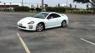 Eclipse burnout w/ whataburger plates on back wheels