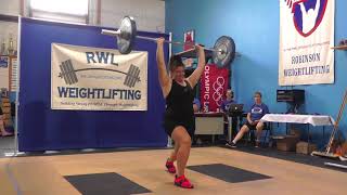 2018 RWL Open Women Session 2 Clean &amp; Jerk