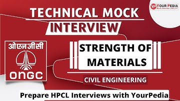 SOM Mock Interview | CE | SOM Interview Questions  for ONGC | Prepare Interviews with YourPedia