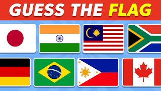 Guess The Flag In 3 Seconds 🚩 | Easy, Medium, Hard, Impossible