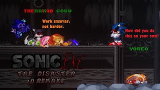 | Sonic.exe The Disaster 2D Remake Part 1 + Shaders | V1014 | Funny Moments |