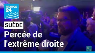 Suède : percée historique de l'extrême droite • FRANCE 24